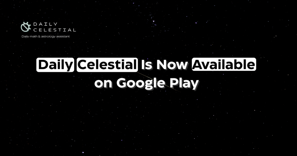 Daily Celestial mobile app interface and personalized daily insights