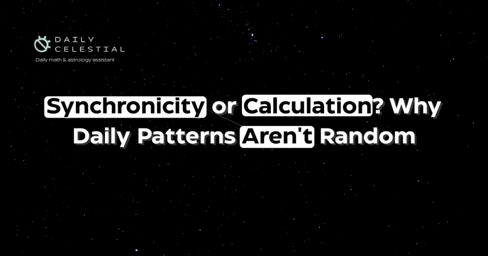 Science of Daily Celestial forecasting